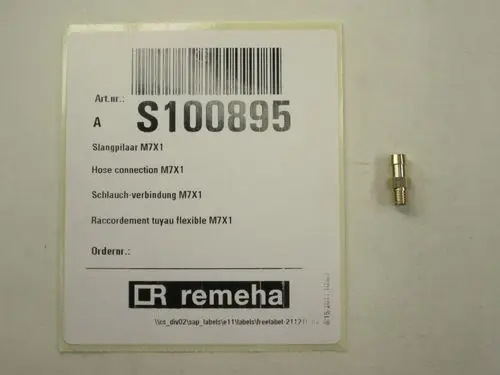 Remeha  Schlauchstutzen M7x1, S100895, Artikel in Kategorie